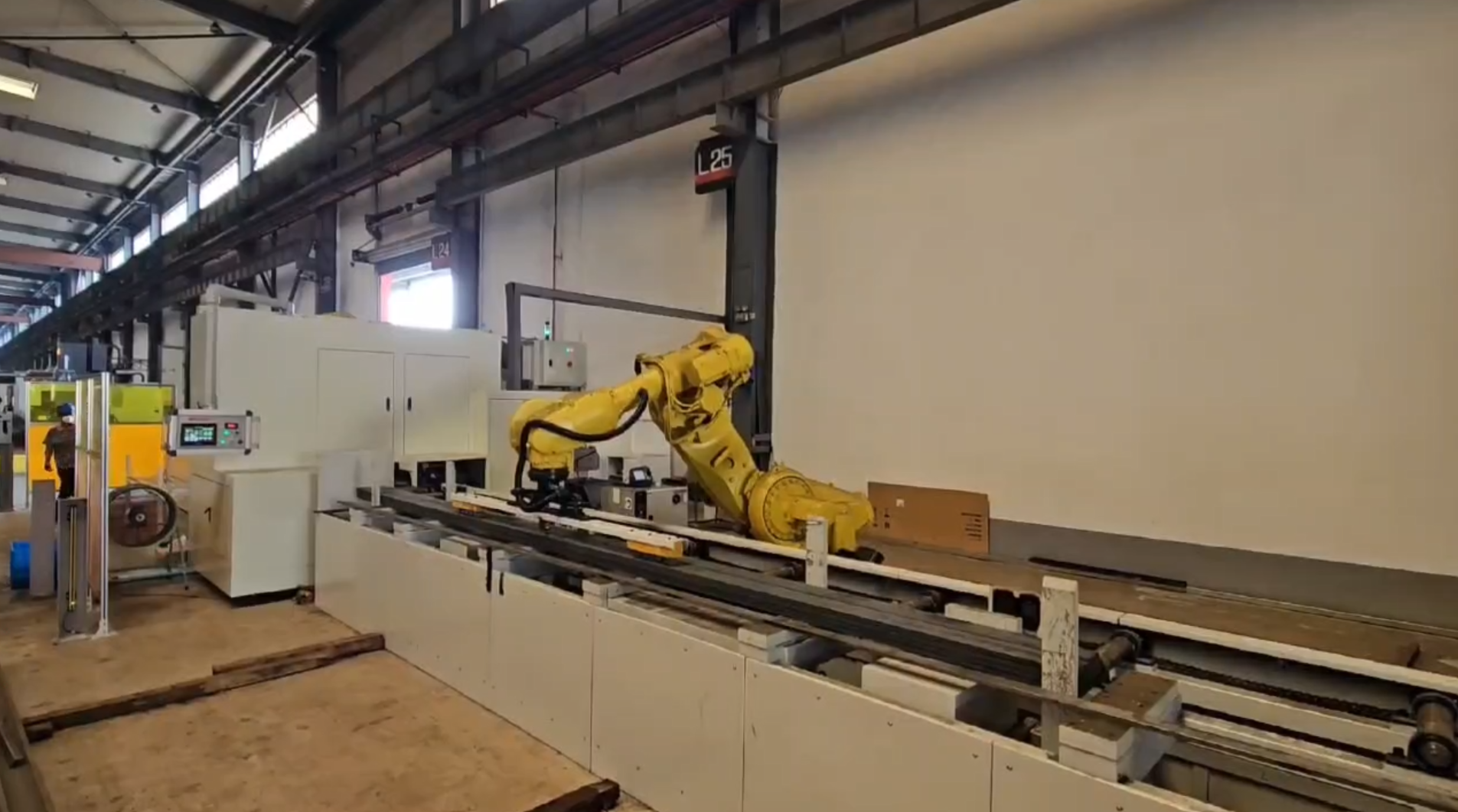 B610鋸板機的自動化鋸切視頻